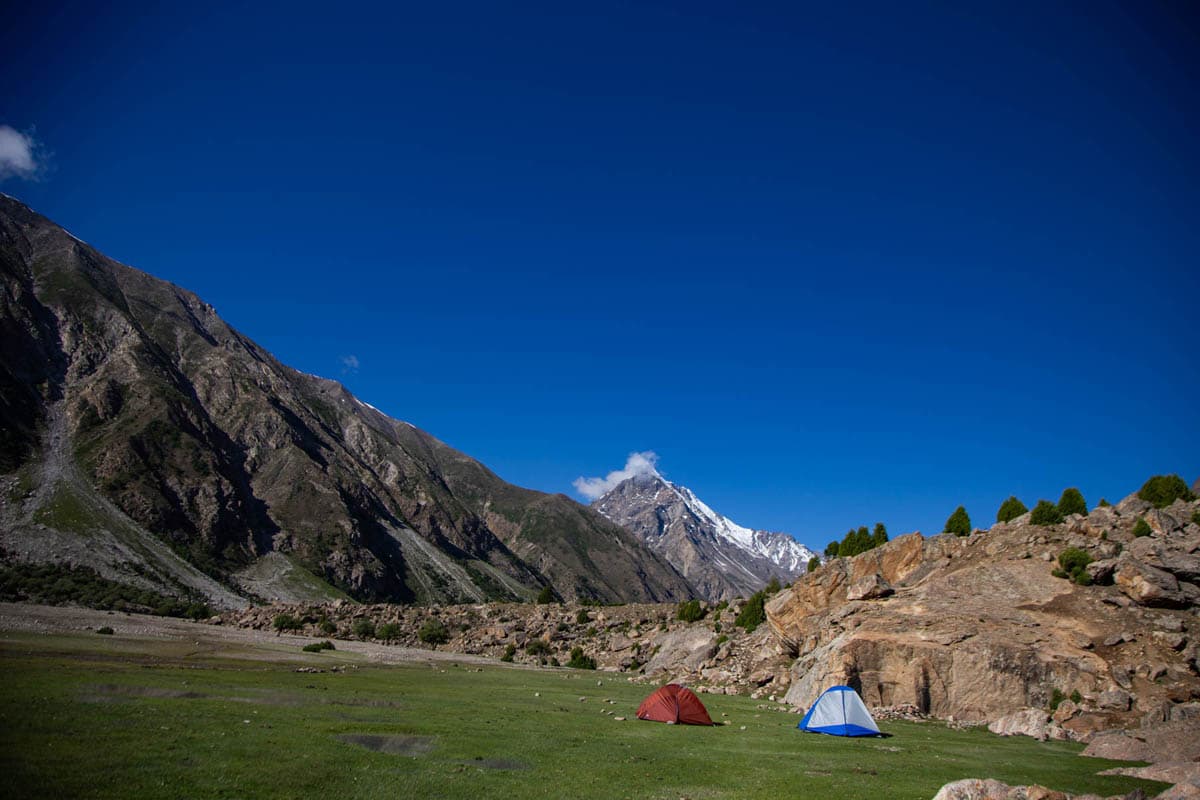 Herrligkoffer Base Camp: