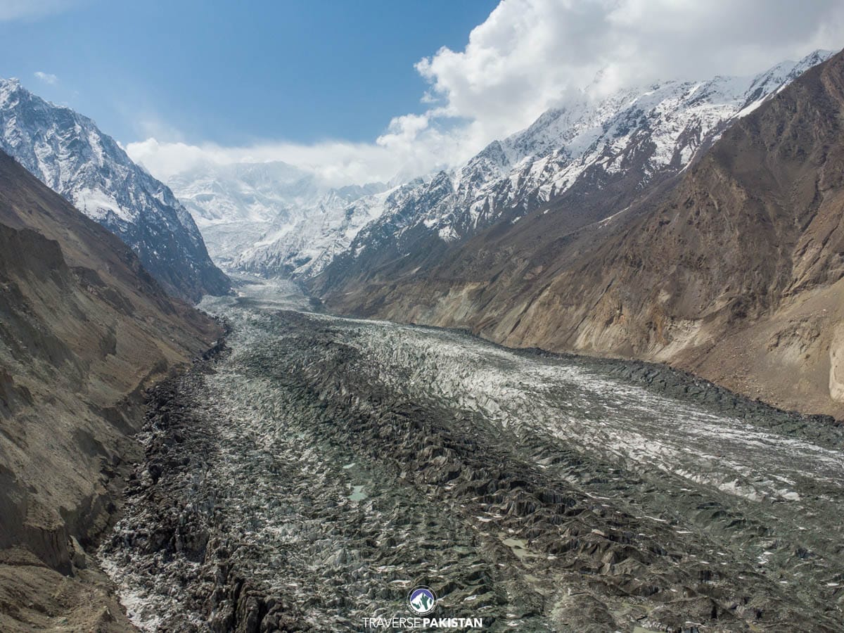 Hopar Glacier